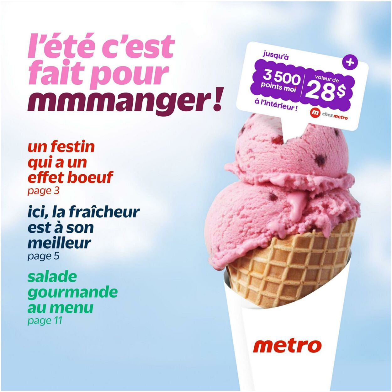 Circulaire Metro 11.06.2026 - 17.06.2026