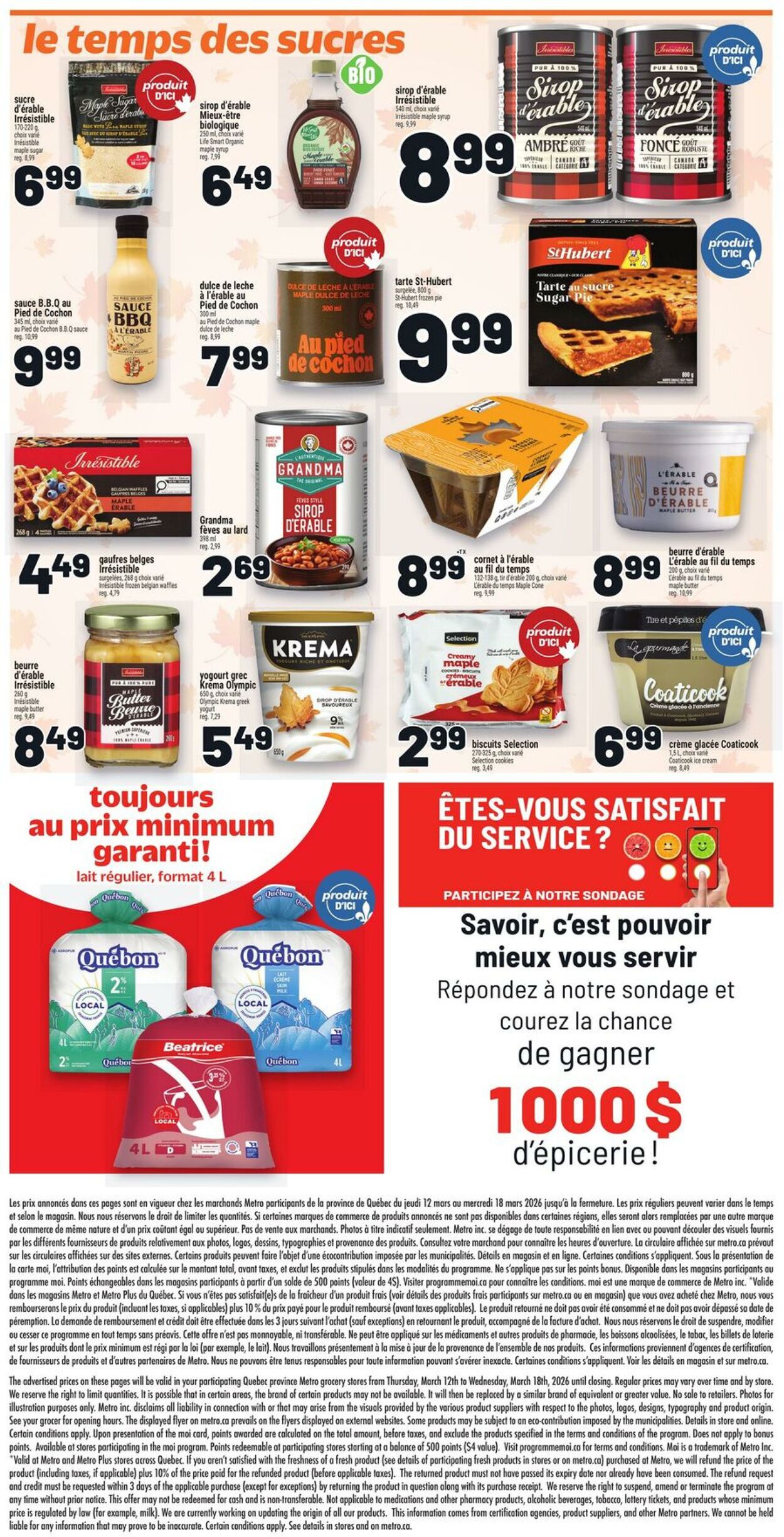 Circulaire Metro 12.03.2026 - 18.03.2026