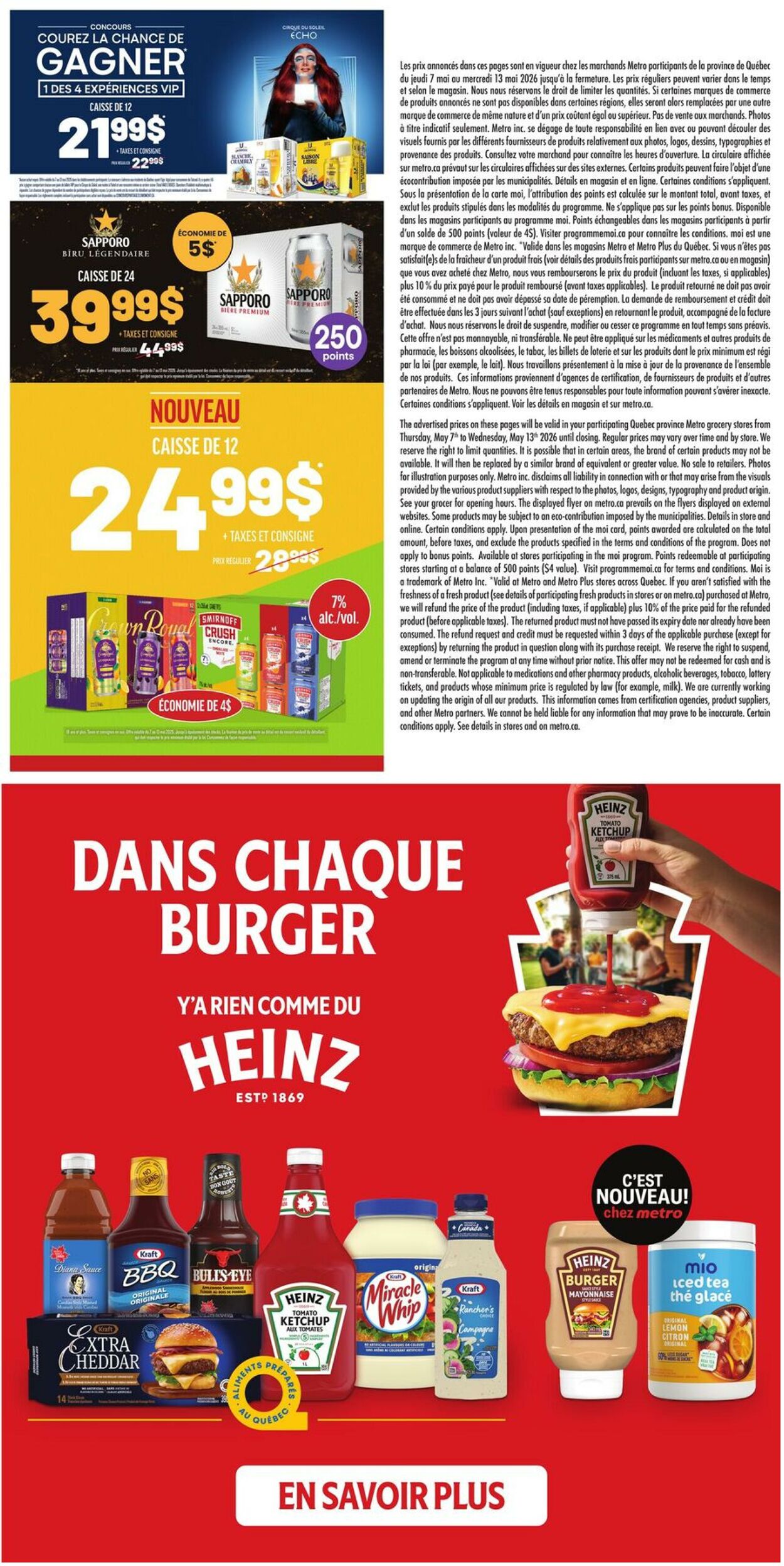Circulaire Metro 07.05.2026 - 13.05.2026