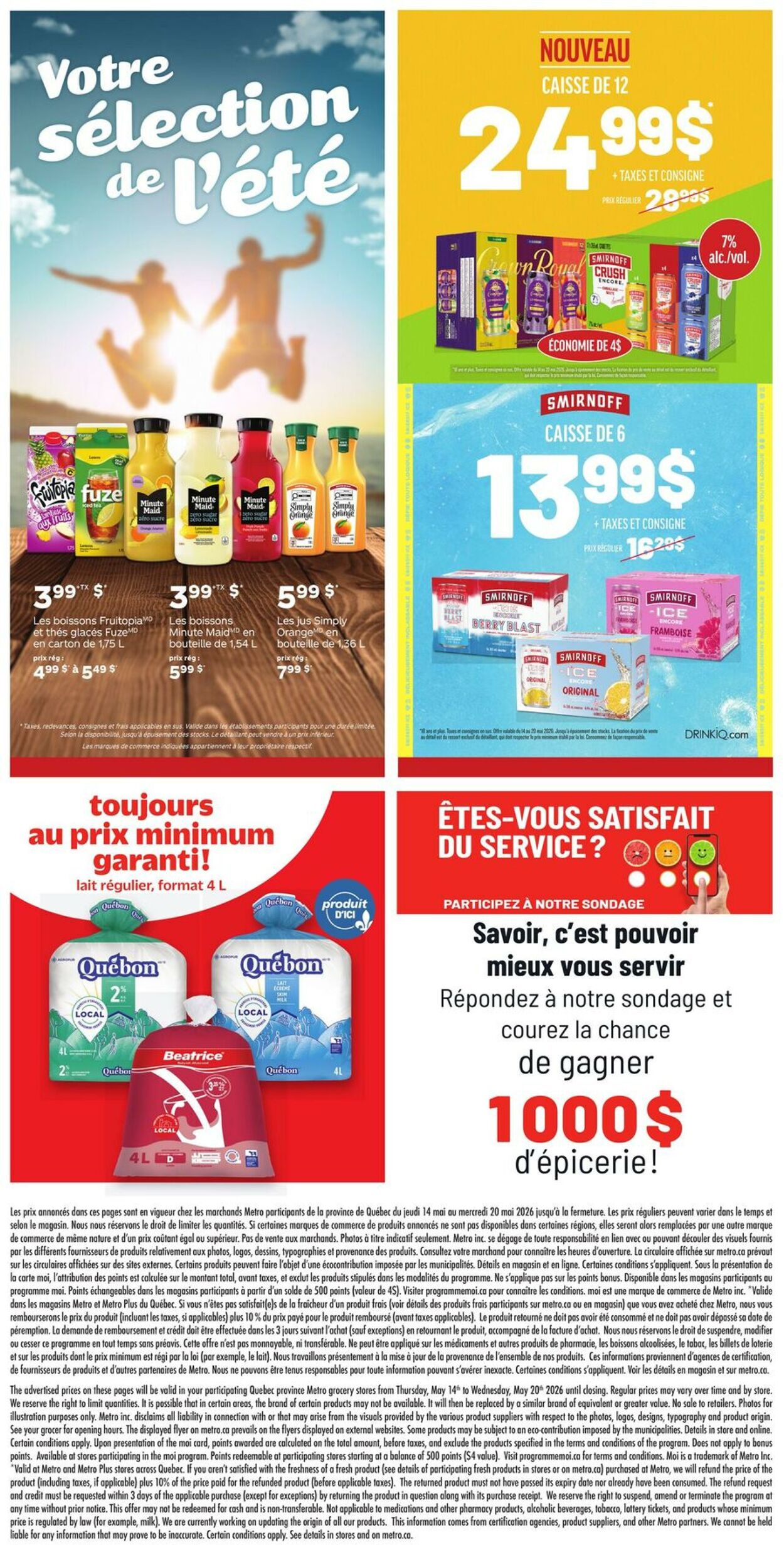 Circulaire Metro 14.05.2026 - 20.05.2026