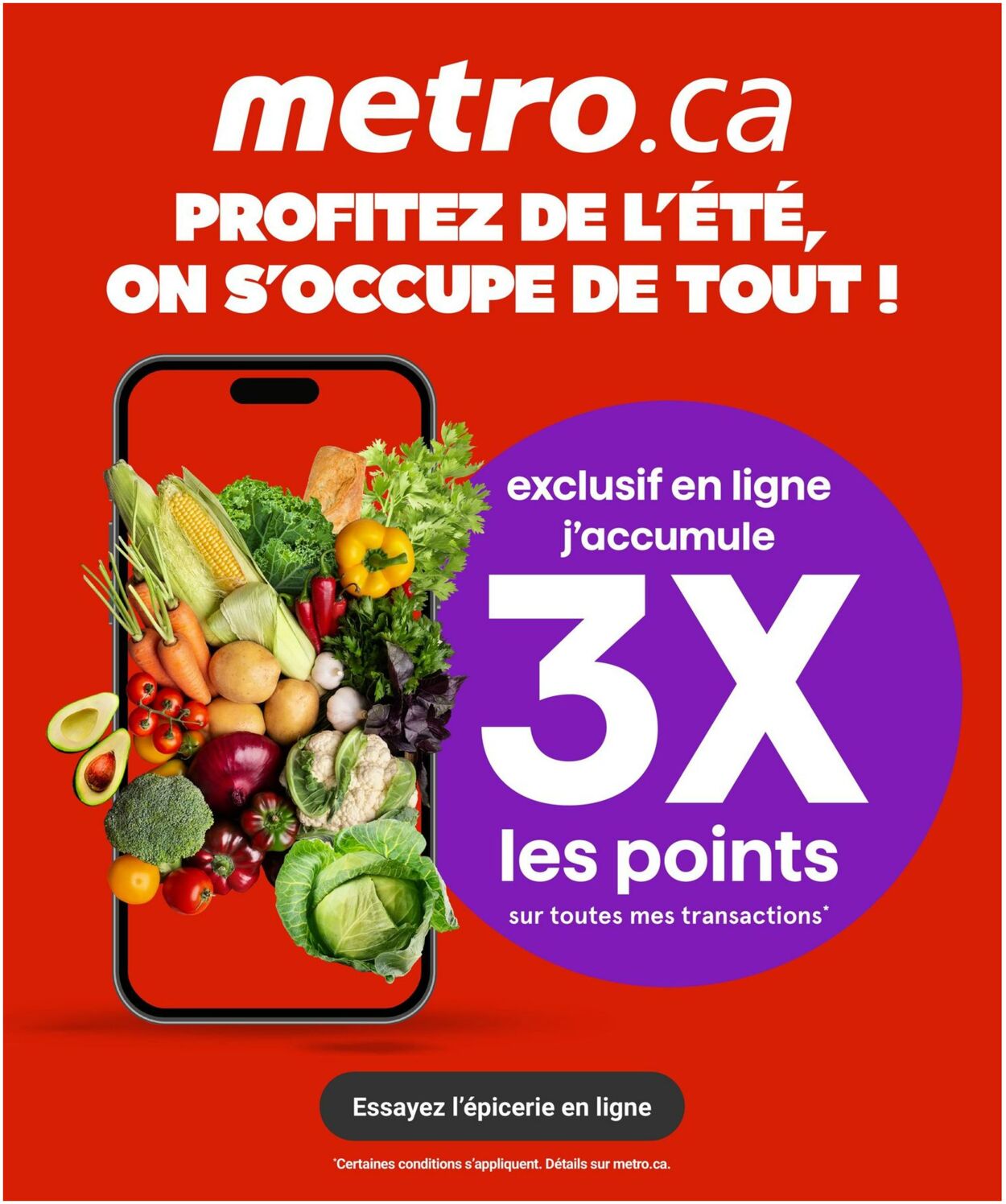 Circulaire Metro 11.07.2024 - 17.07.2024