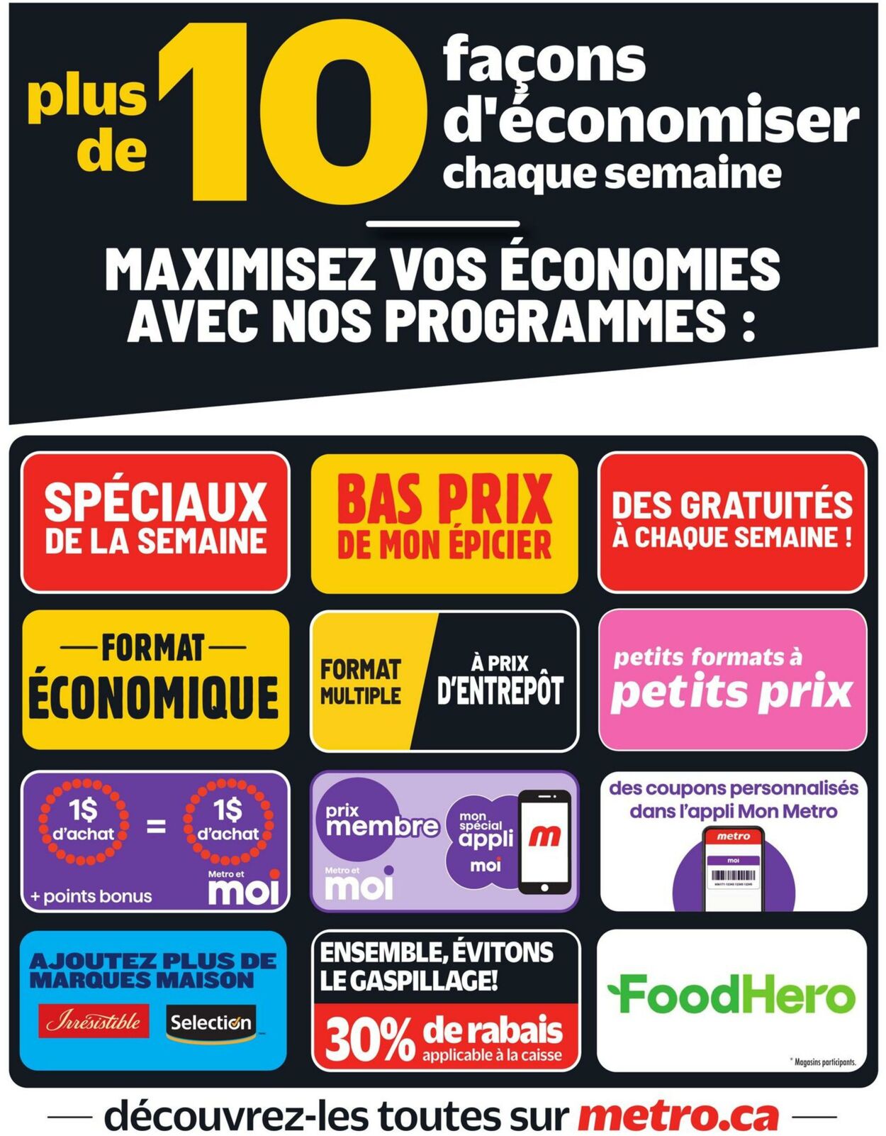 Circulaire Metro 02.01.2025 - 08.01.2025