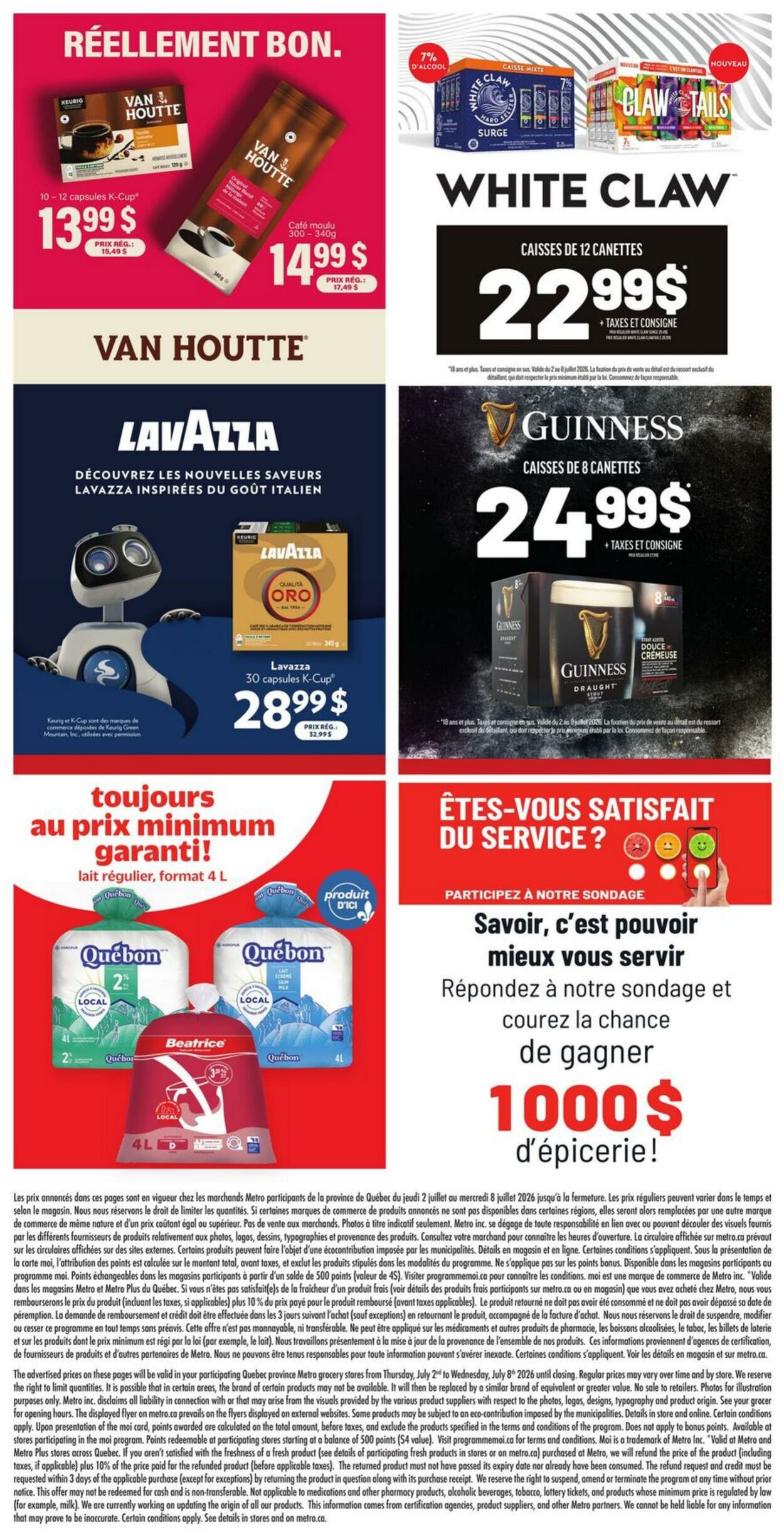 Circulaire Metro 02.07.2026 - 08.07.2026