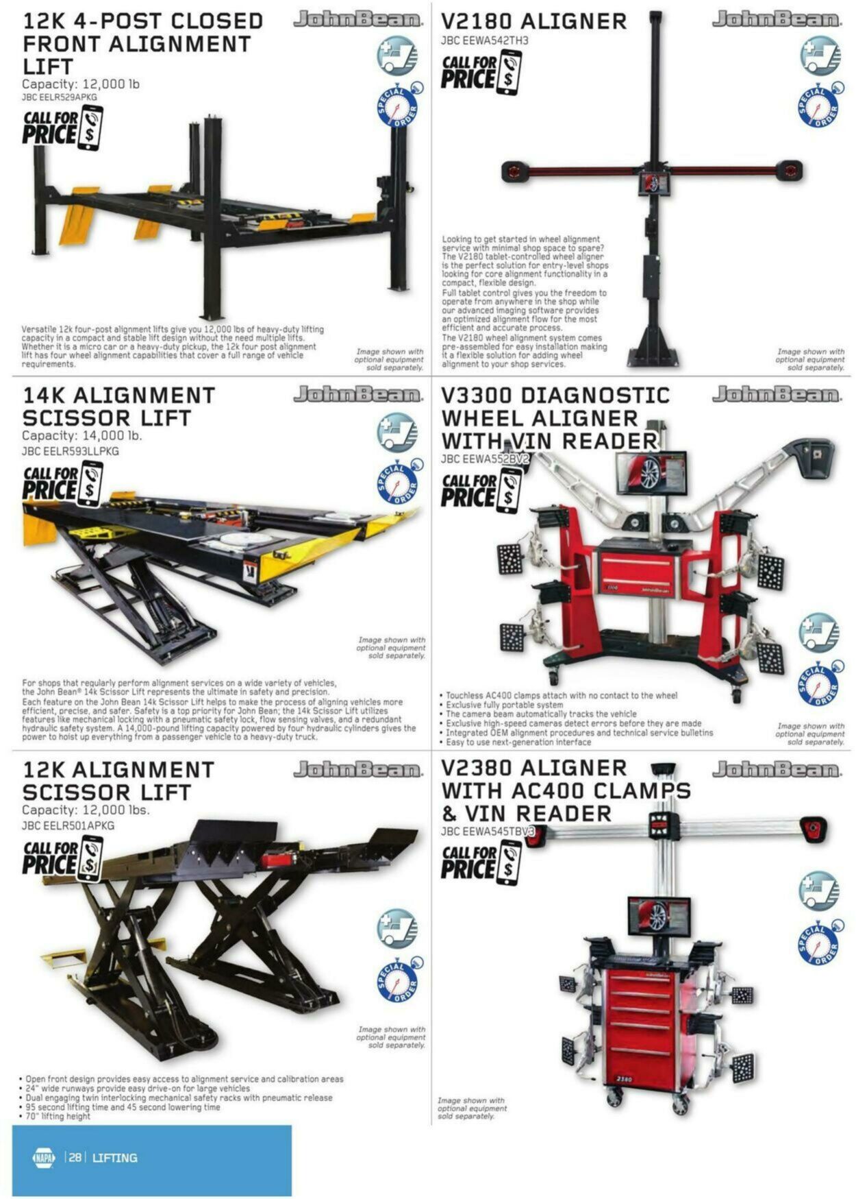 Circulaire NAPA Auto Parts 01.04.2024 - 30.06.2024