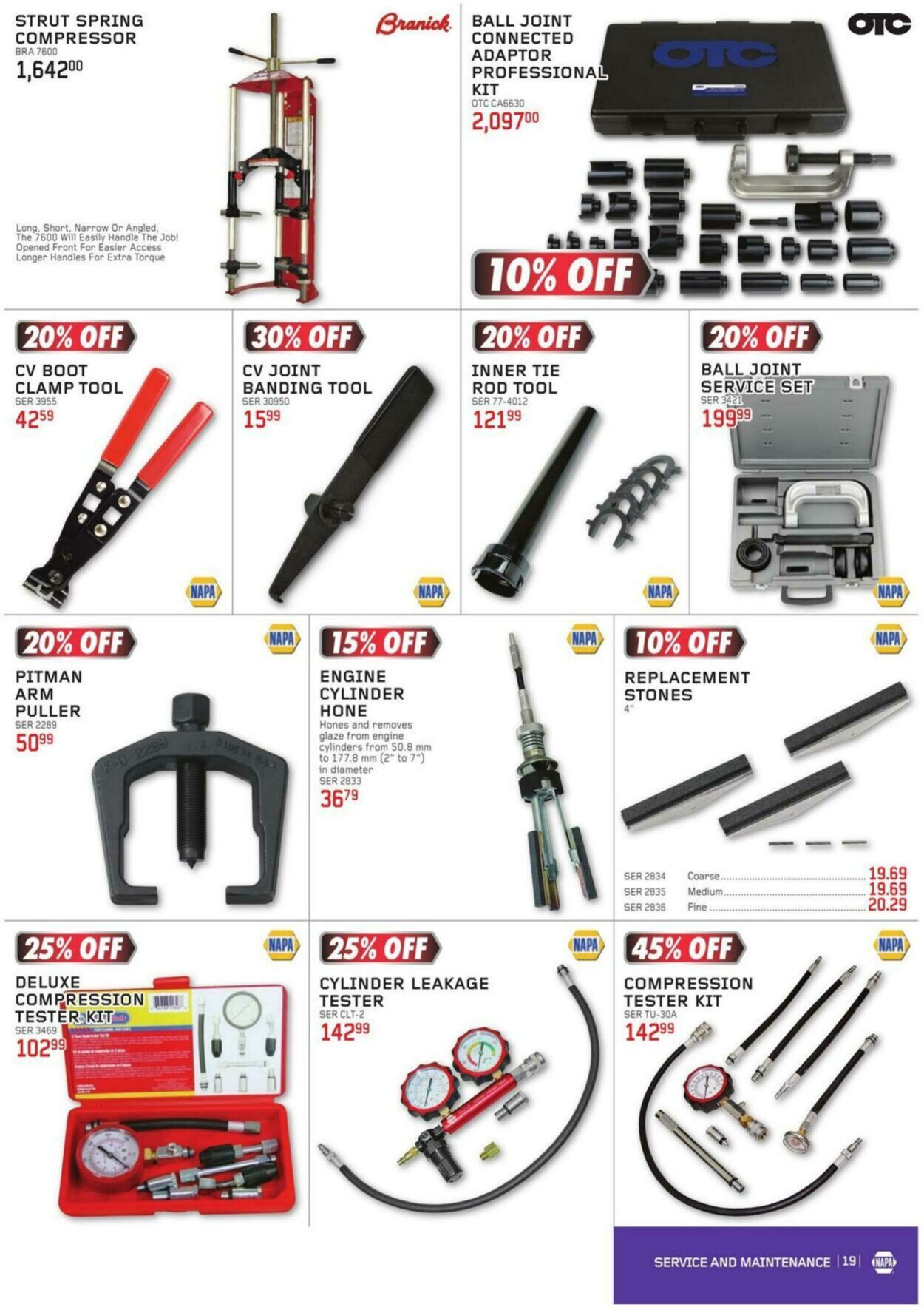 Circulaire NAPA Auto Parts 01.04.2024 - 30.06.2024