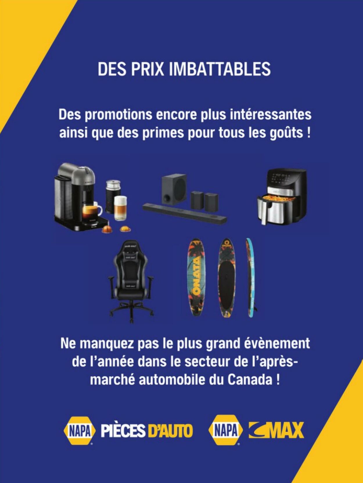 Circulaire NAPA Auto Parts 01.07.2023 - 30.09.2023