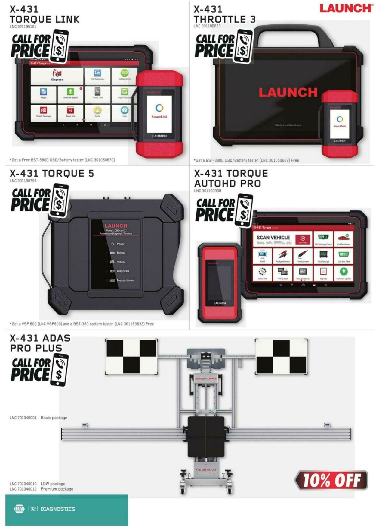 Circulaire NAPA Auto Parts 01.01.2024 - 31.03.2024