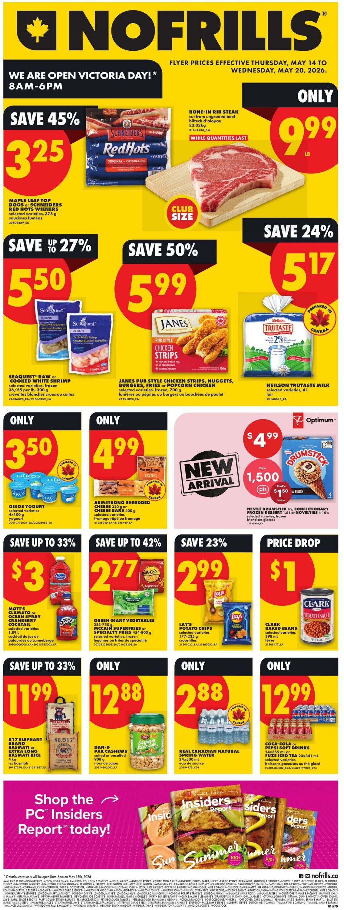 Circulaire No Frills 14.05.2026 - 20.05.2026