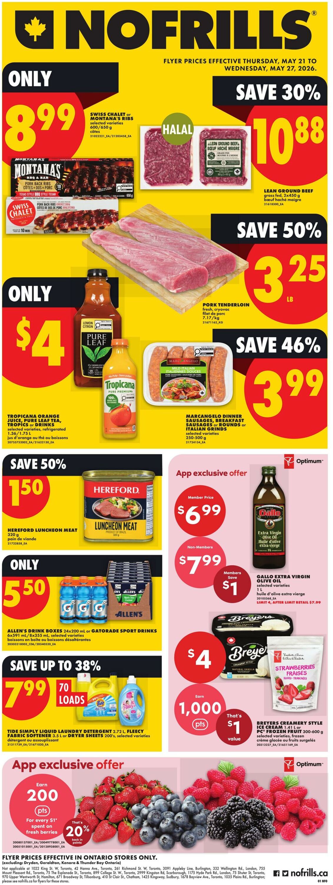 Circulaire No Frills 21.05.2026 - 27.05.2026