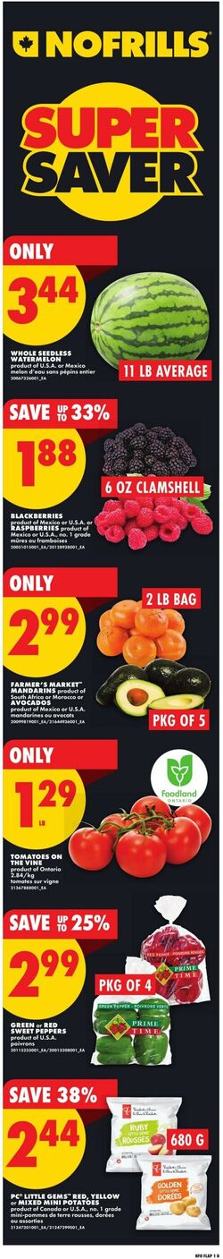 Circulaire No Frills 11.06.2026 - 17.06.2026