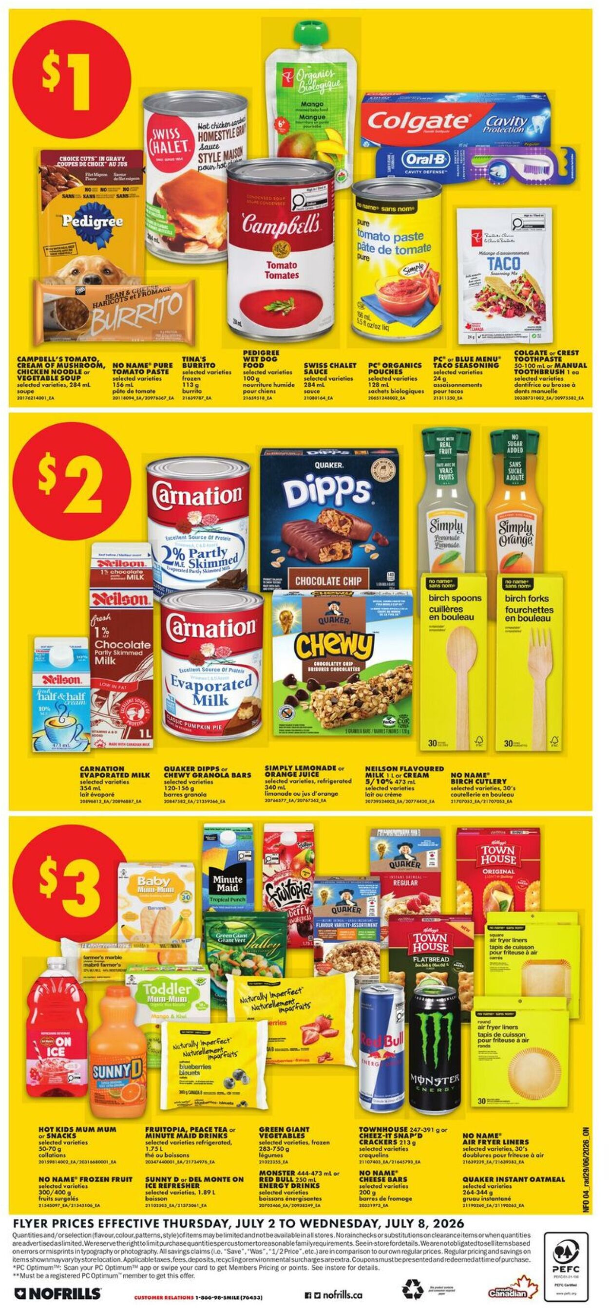 Circulaire No Frills 02.07.2026 - 08.07.2026