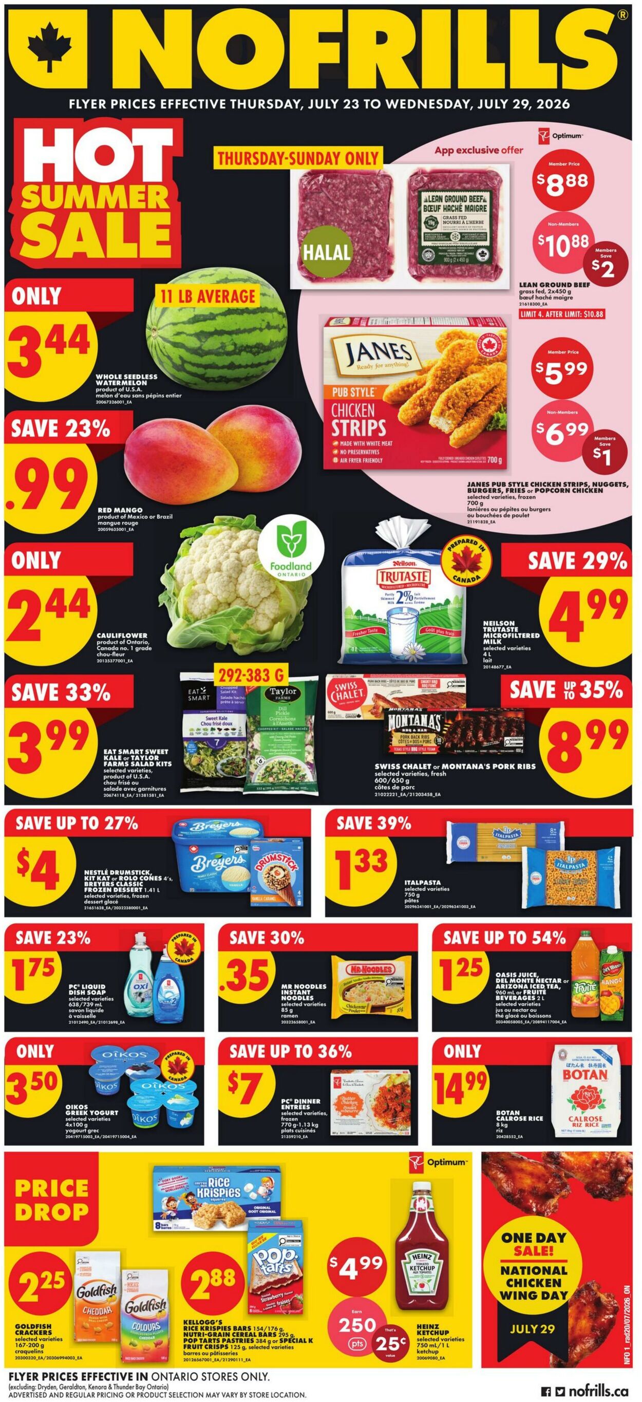 Circulaire No Frills 23.07.2026 - 29.07.2026