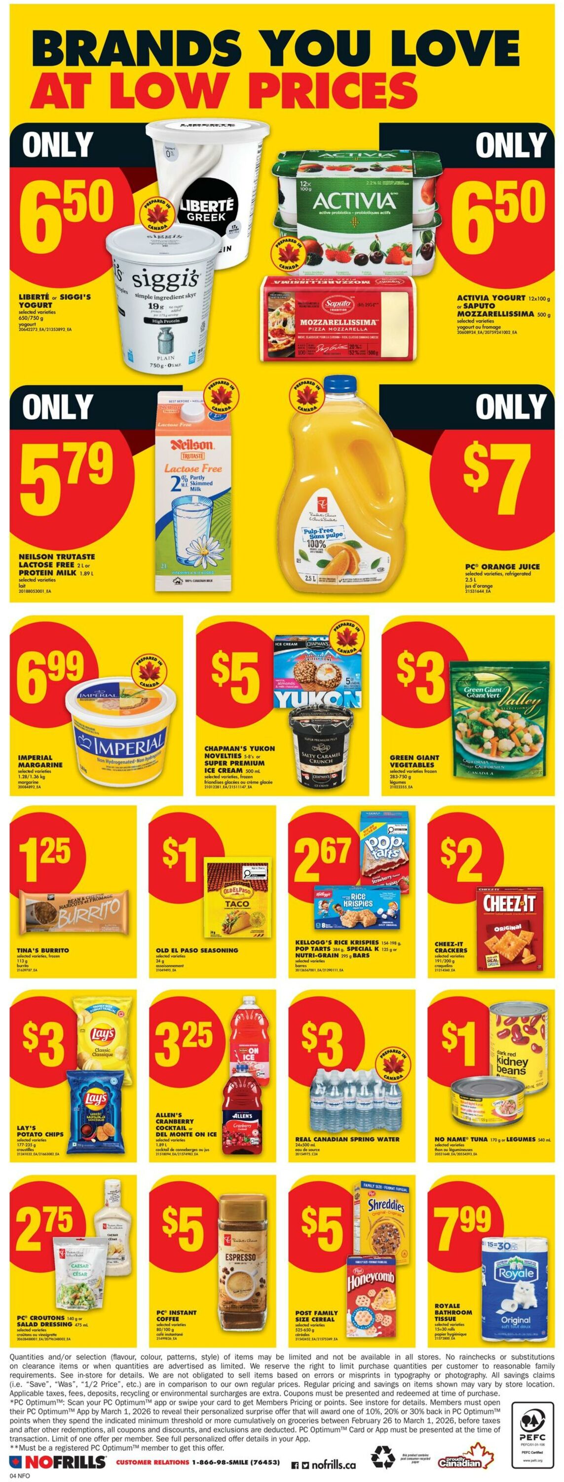Circulaire No Frills 26.02.2026 - 04.03.2026