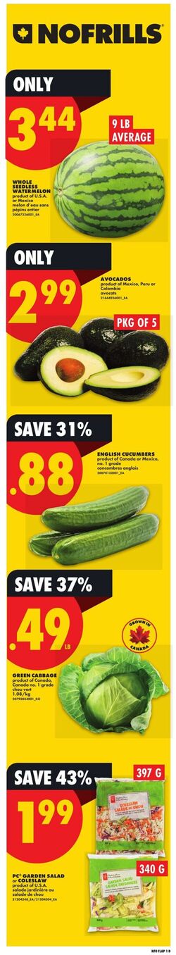 Circulaire No Frills 14.05.2026 - 08.07.2026