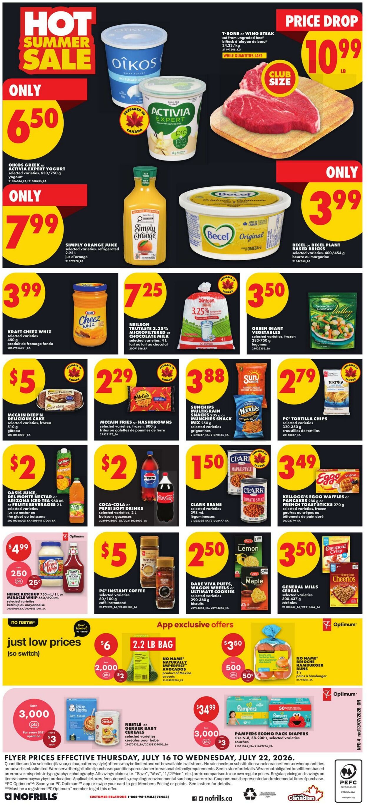 Circulaire No Frills 16.07.2026 - 22.07.2026