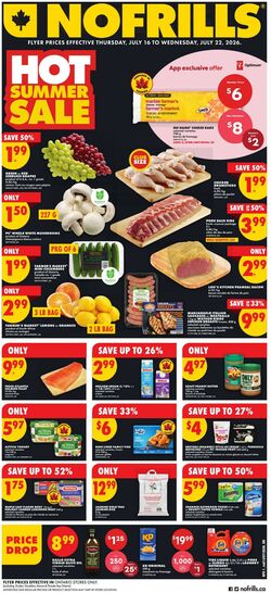 Circulaire No Frills 16.07.2026 - 22.07.2026