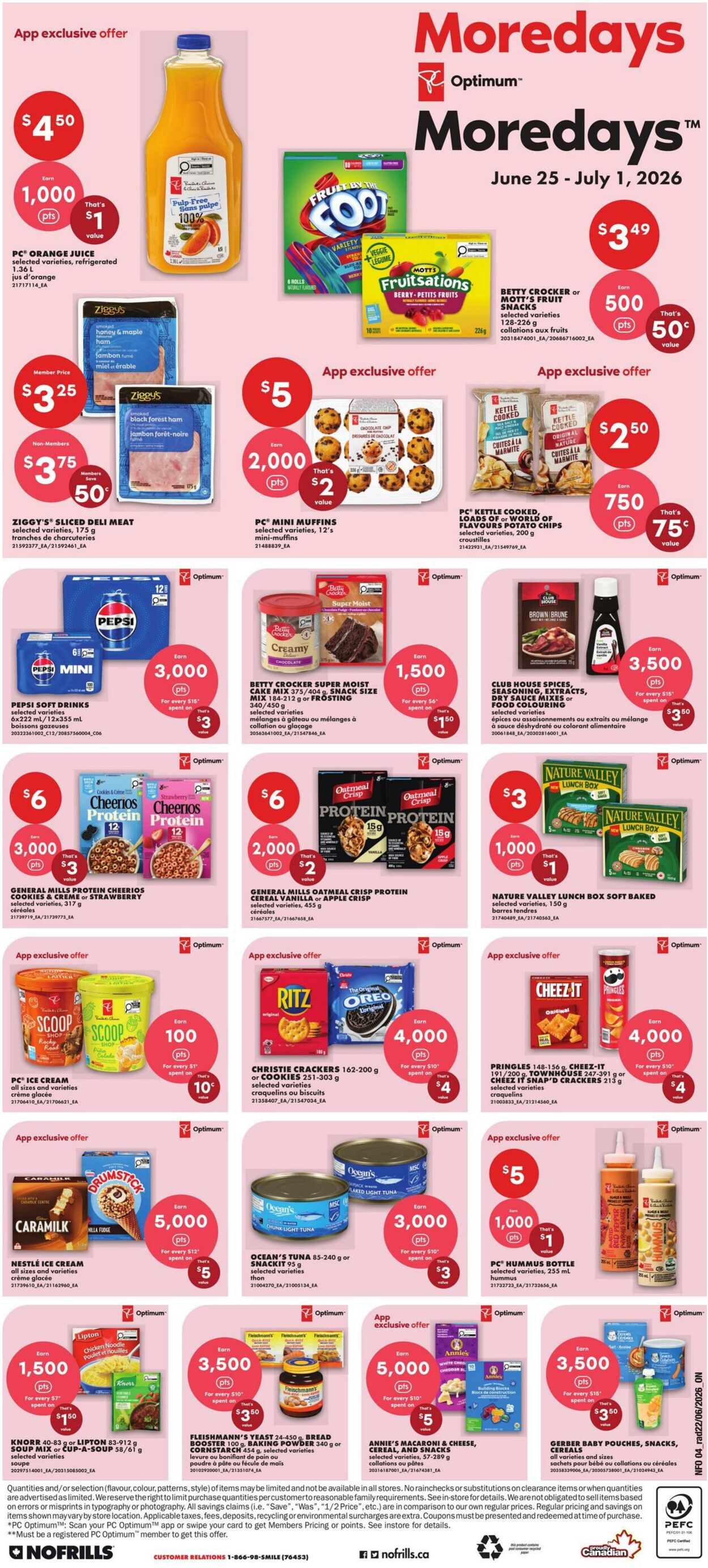 Circulaire No Frills 25.06.2026 - 01.07.2026