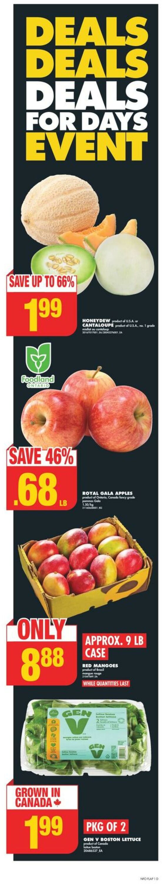 Circulaire No Frills - Weekly Flyer 17 oct. 2024 - 23 oct. 2024