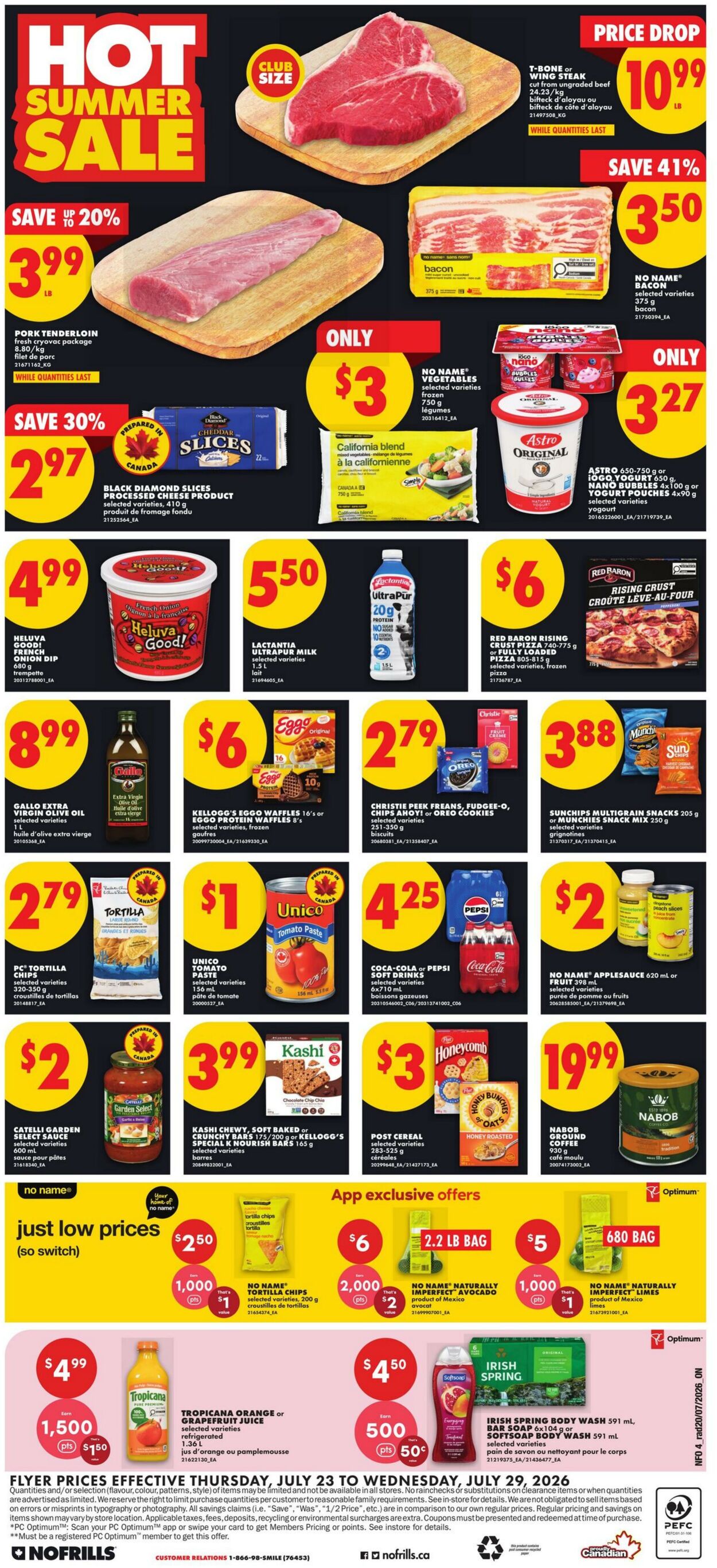 Circulaire No Frills 23.07.2026 - 29.07.2026