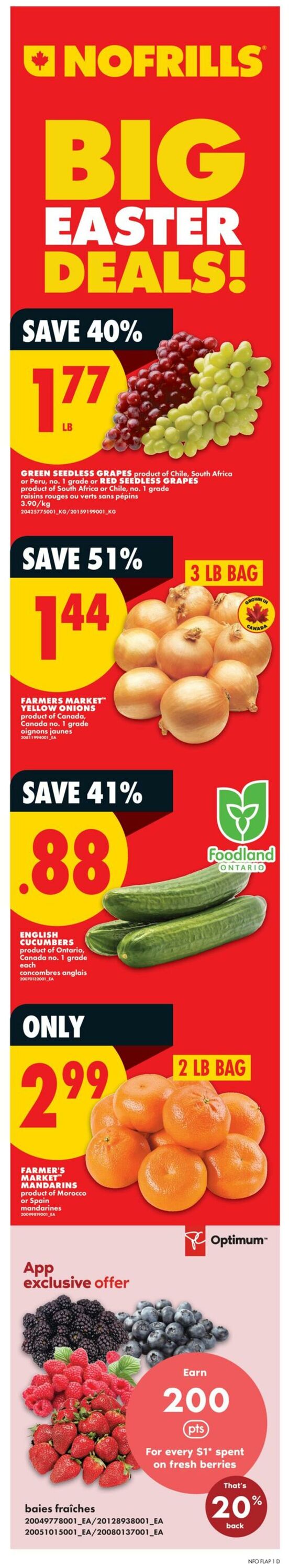 Circulaire No Frills 26.03.2026 - 01.04.2026