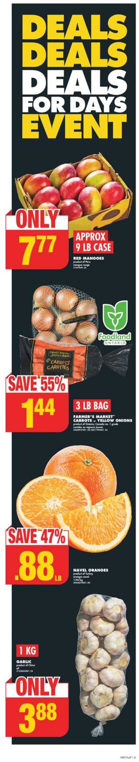 Circulaire No Frills - Weekly Flyer 9 janv. 2025 - 15 janv. 2025