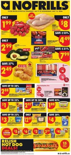 Circulaire No Frills 09.07.2026 - 15.07.2026