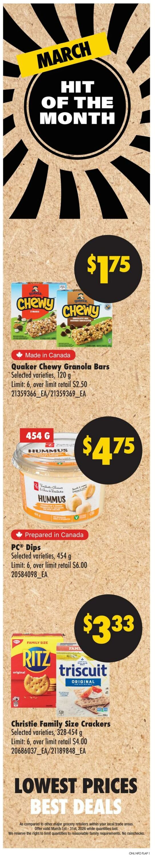 Circulaire No Frills 12.03.2026 - 18.03.2026