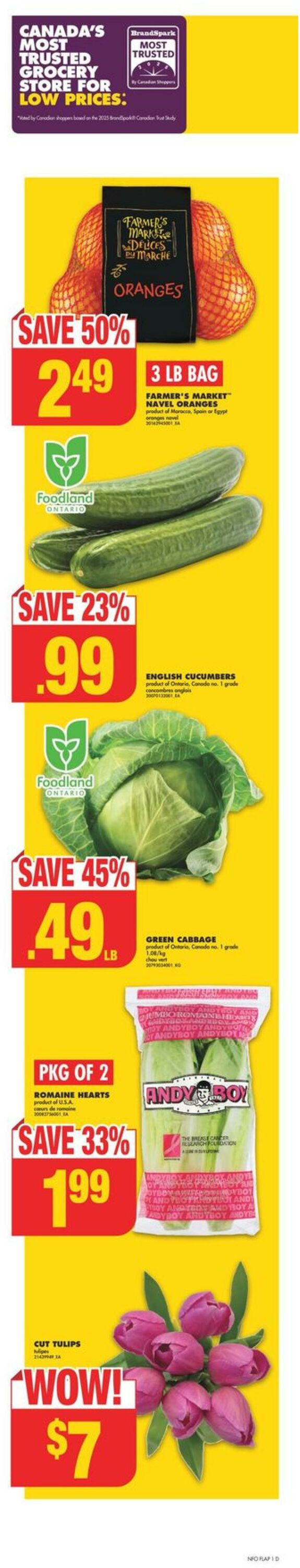 Circulaire No Frills - Weekly Flyer 23 janv. 2025 - 29 janv. 2025