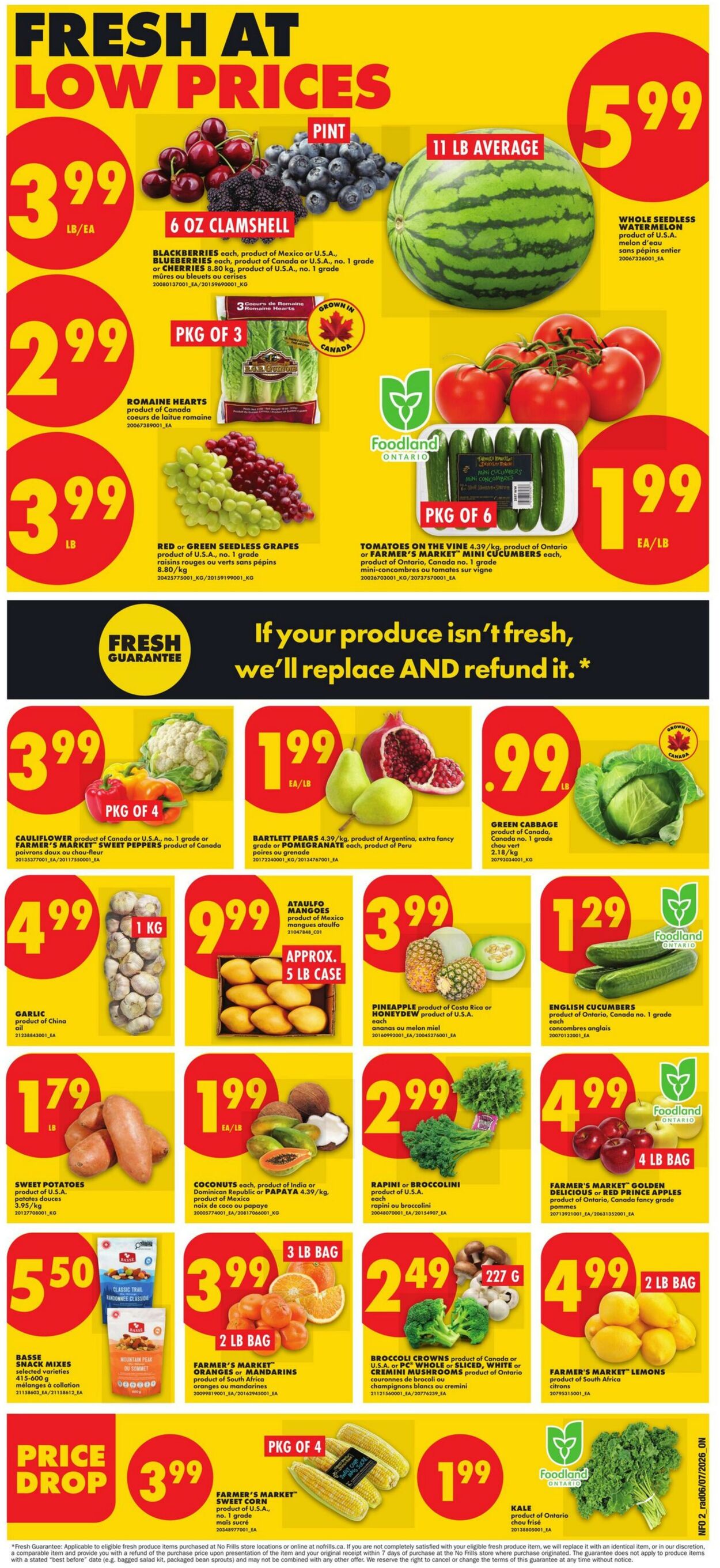 Circulaire No Frills 09.07.2026 - 15.07.2026