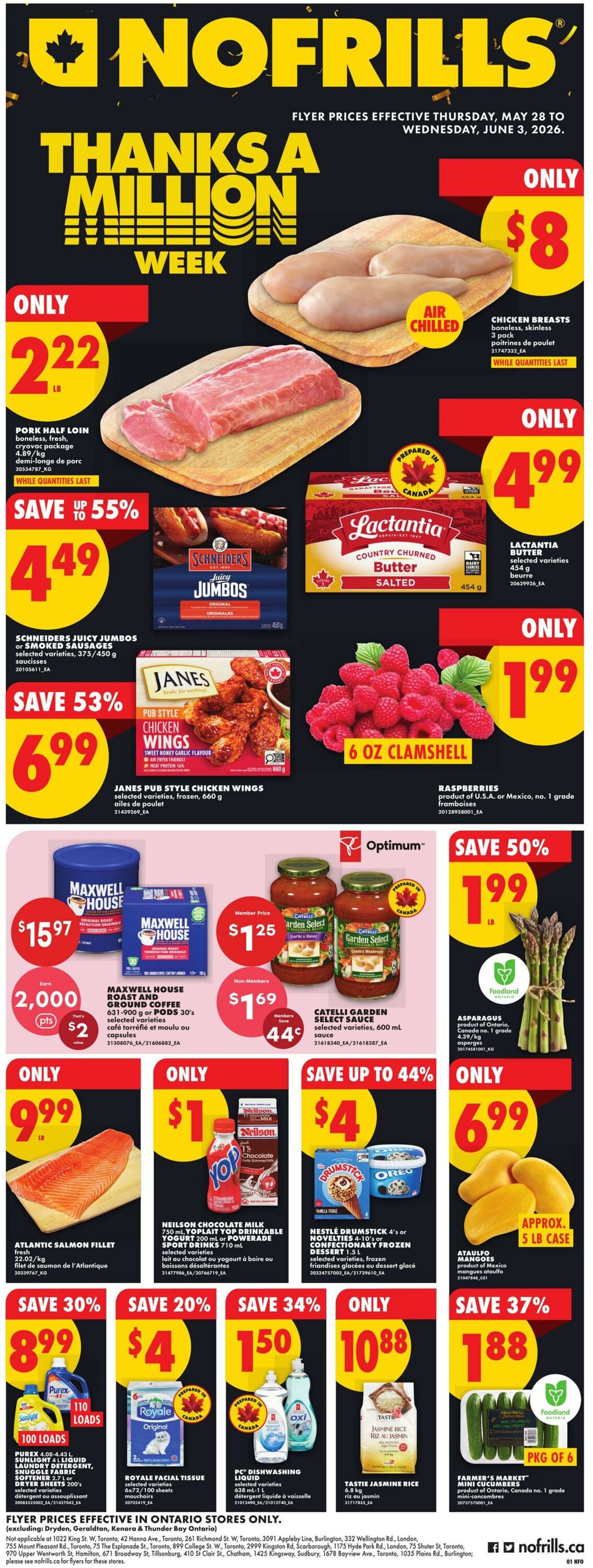 Circulaire No Frills 28.05.2026 - 03.06.2026