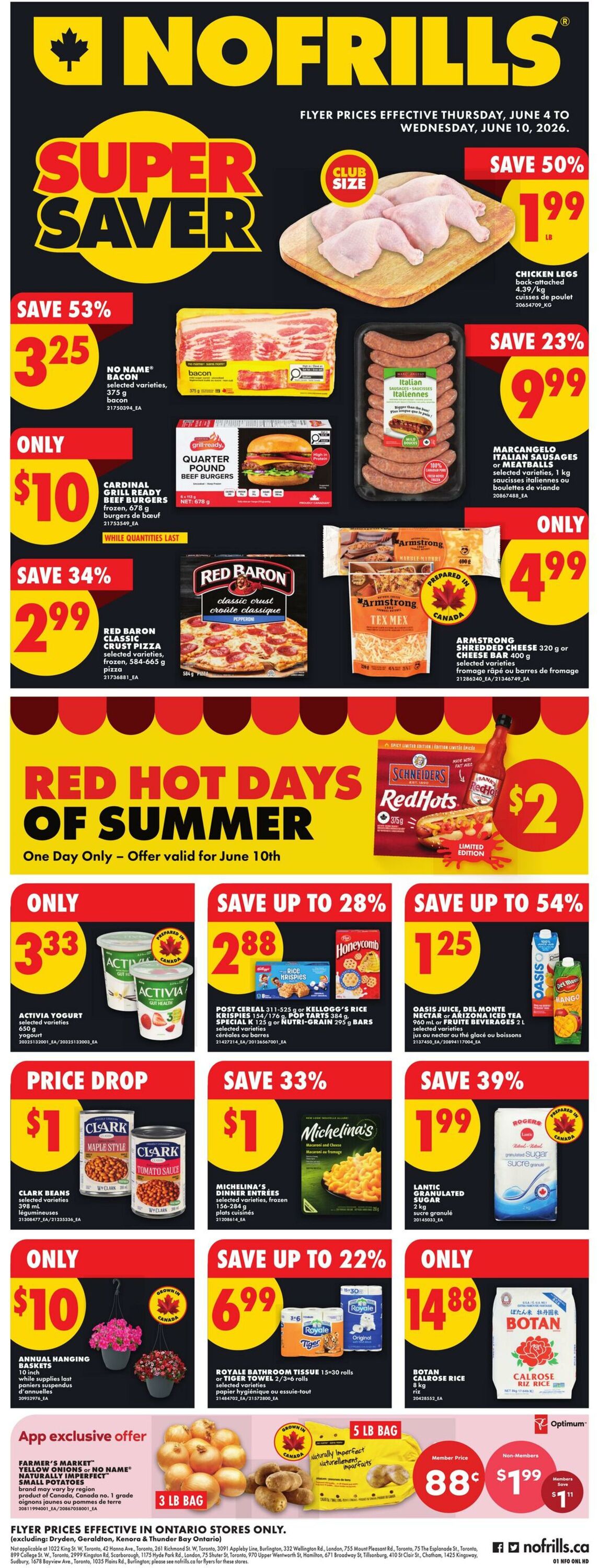 Circulaire No Frills 04.06.2026 - 10.06.2026