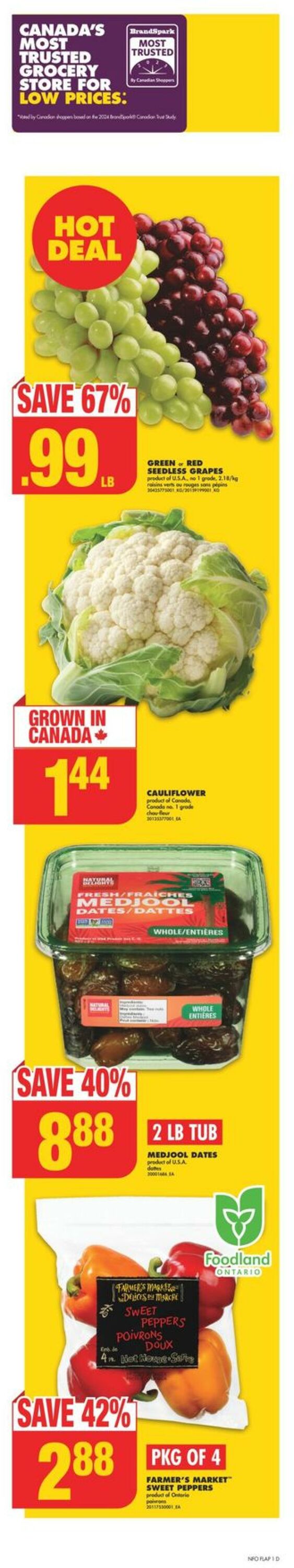 Circulaire No Frills - Weekly Flyer 3 oct. 2024 - 9 oct. 2024