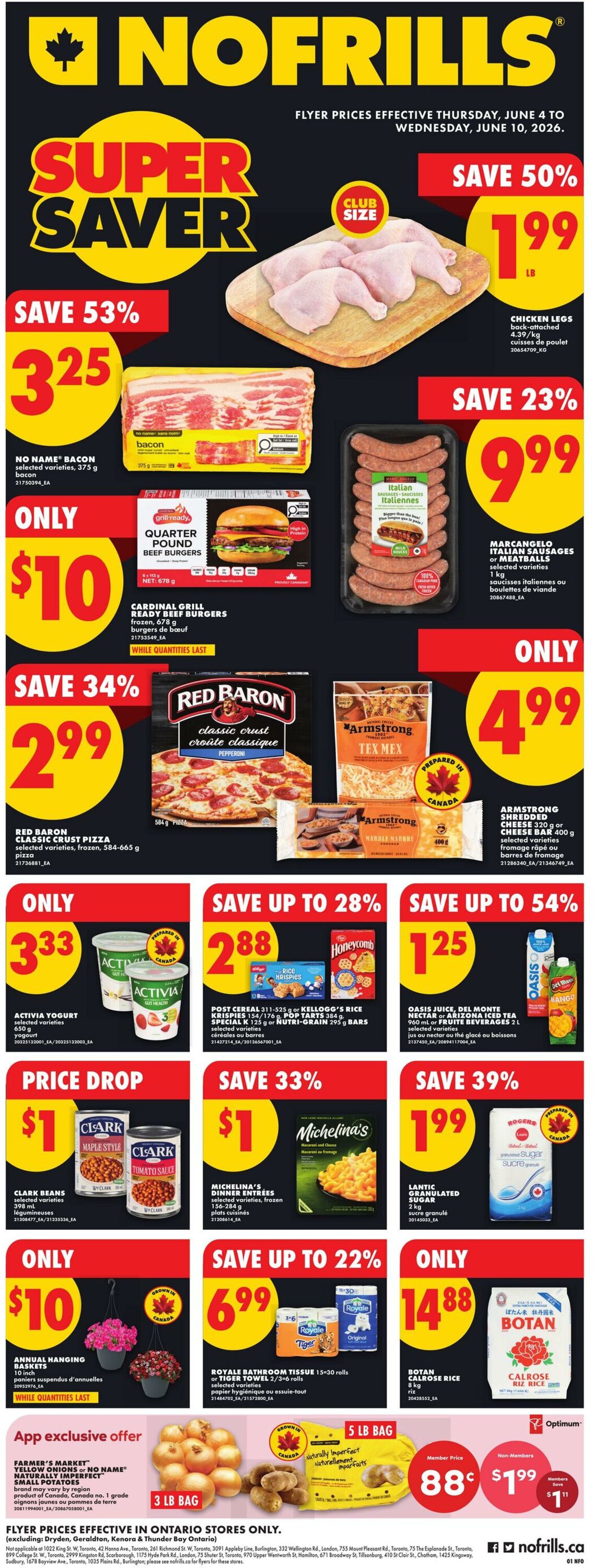 Circulaire No Frills 04.06.2026 - 10.06.2026