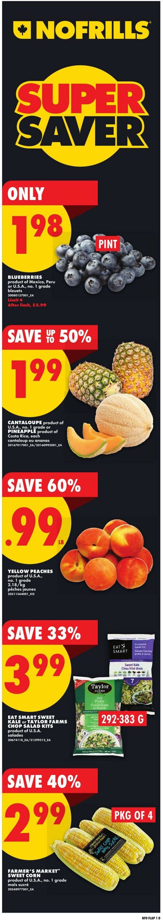 Circulaire No Frills - Weekly Flyer 4 juin 2026 - 10 juin 2026