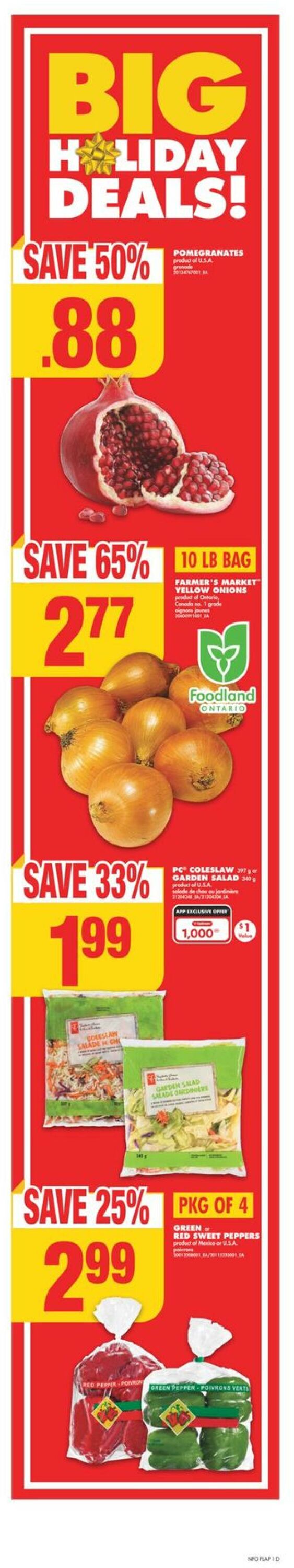 Circulaire No Frills - Weekly Flyer 21 nov. 2024 - 27 nov. 2024