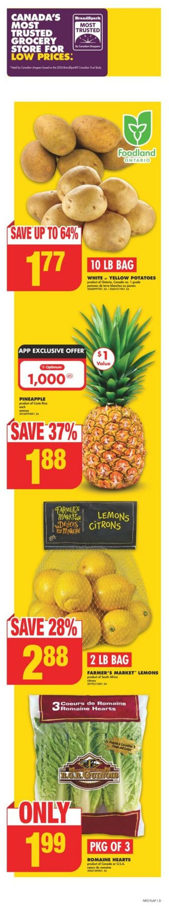 Circulaire No Frills - Weekly Flyer 26 sept. 2024 - 2 oct. 2024