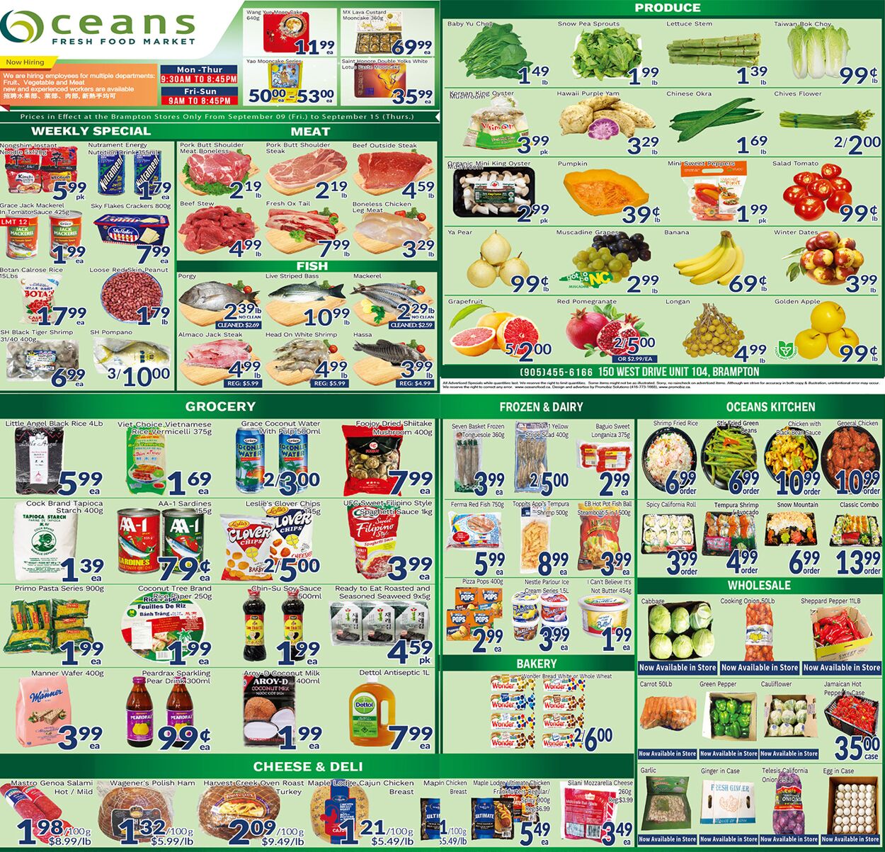Circulaire Oceans Fresh Food Market 09.09.2022 - 15.09.2022