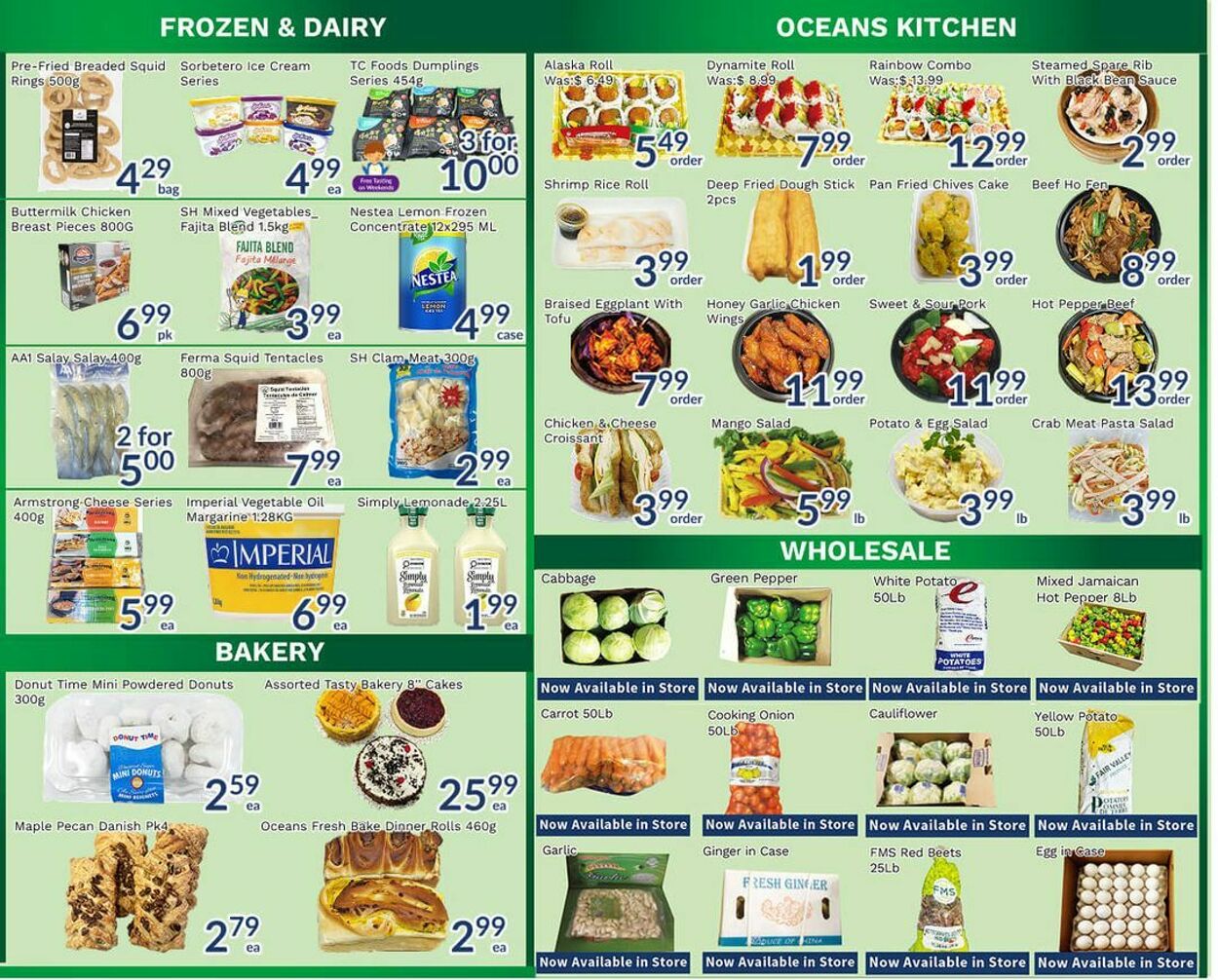 Circulaire Oceans Fresh Food Market 26.09.2025 - 02.10.2025