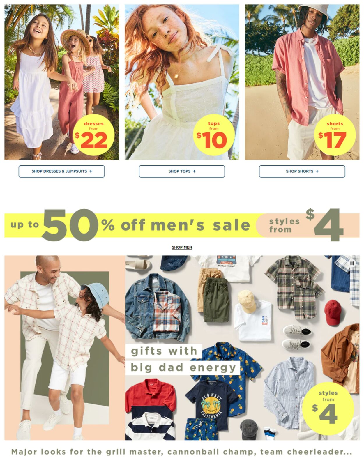 Circulaire Old Navy 10.06.2022 - 23.06.2022