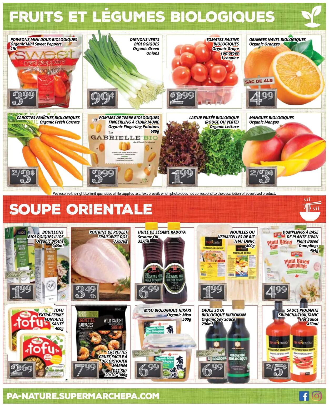 Circulaire Pa Supermarché 20.01.2025 - 02.02.2025