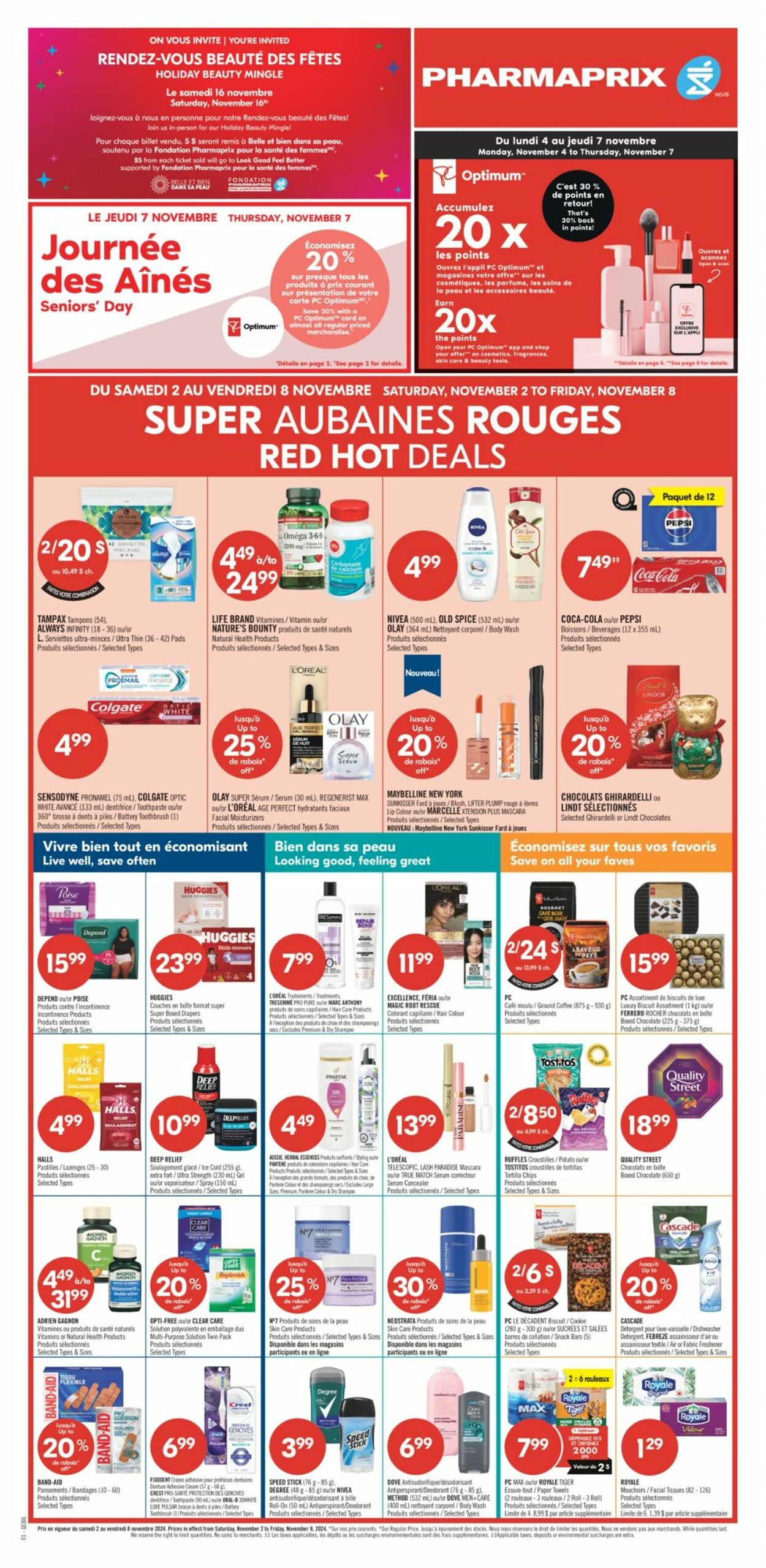 Circulaire Pharmaprix 02.11.2024 - 08.11.2024