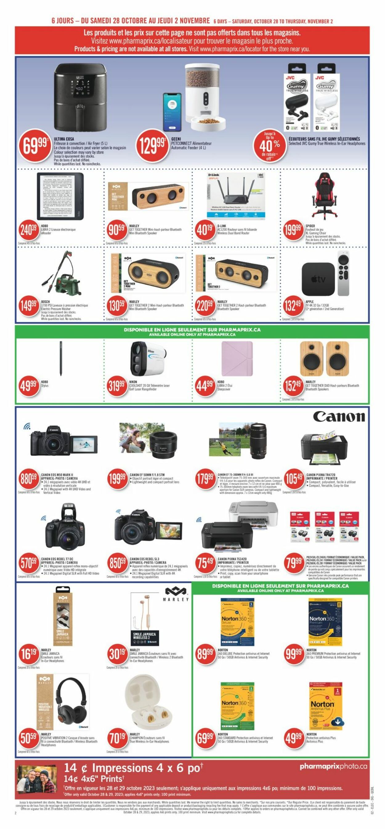 Circulaire Pharmaprix 28.10.2023 - 02.11.2023