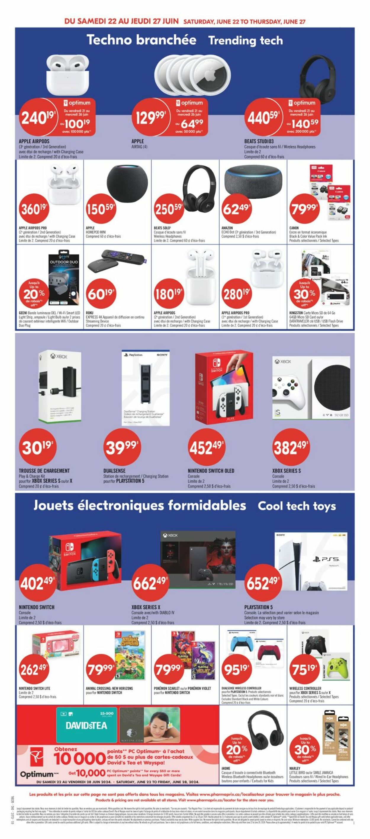 Circulaire Pharmaprix 22.06.2024 - 27.06.2024