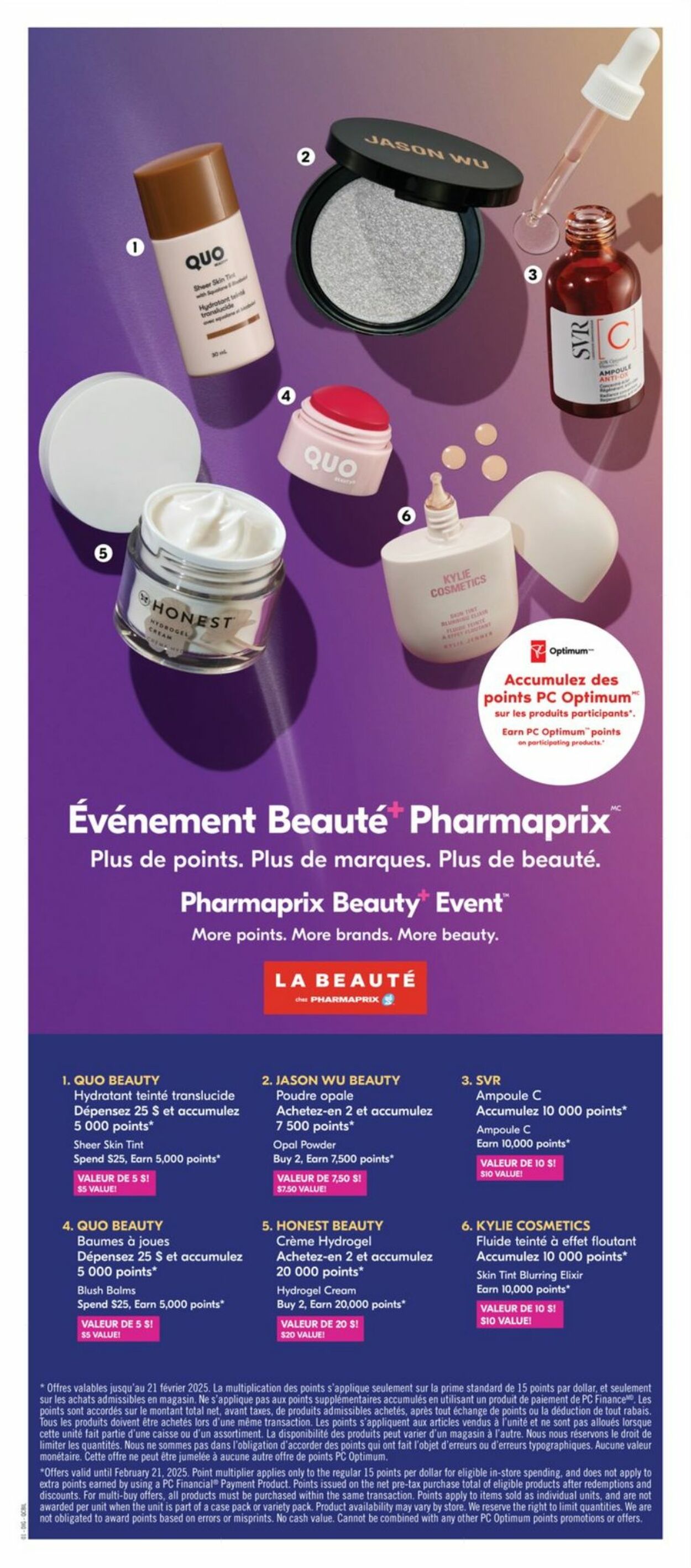 Circulaire Pharmaprix 25.01.2025 - 30.01.2025