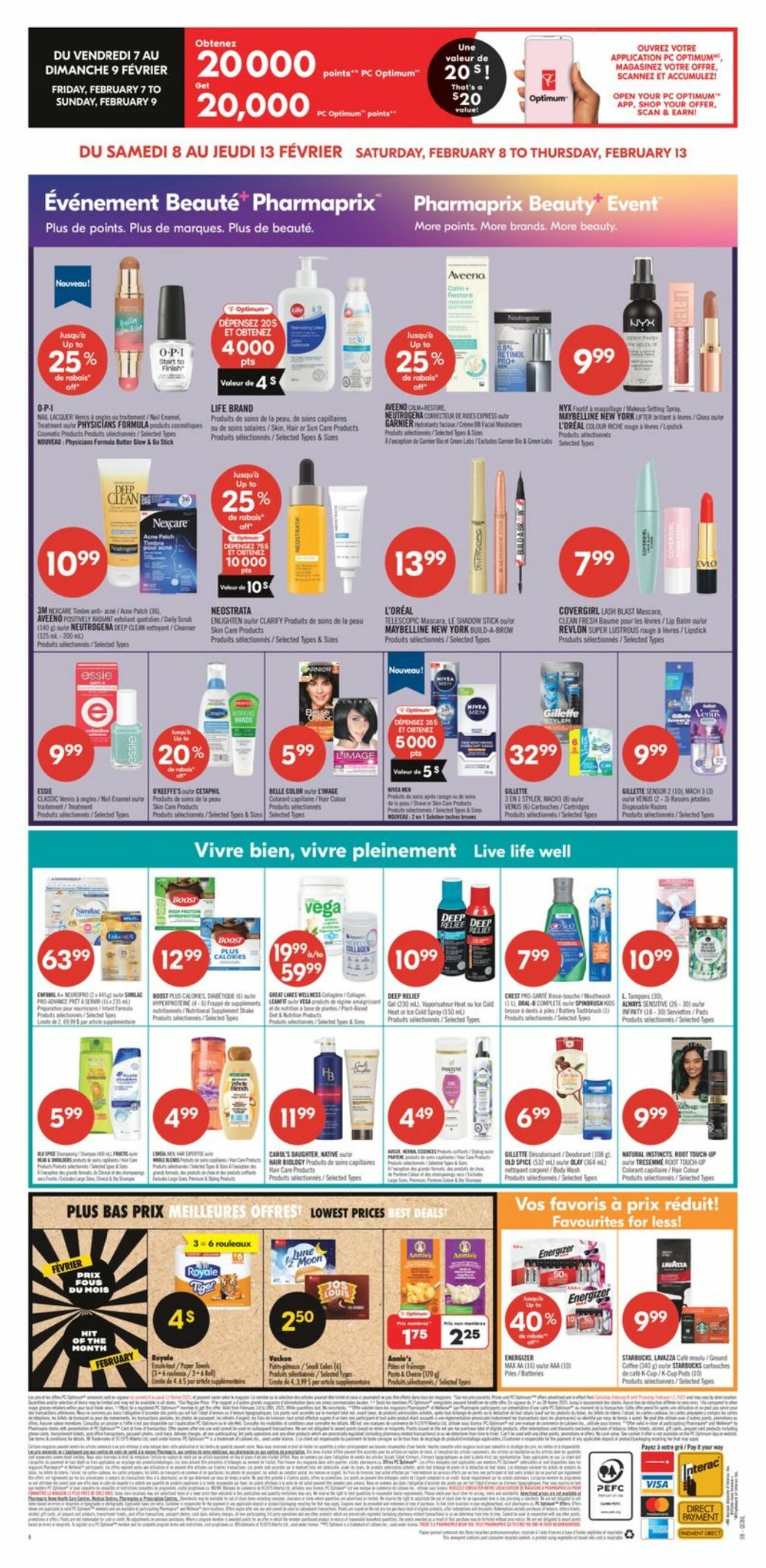 Circulaire Pharmaprix 08.02.2025 - 13.02.2025