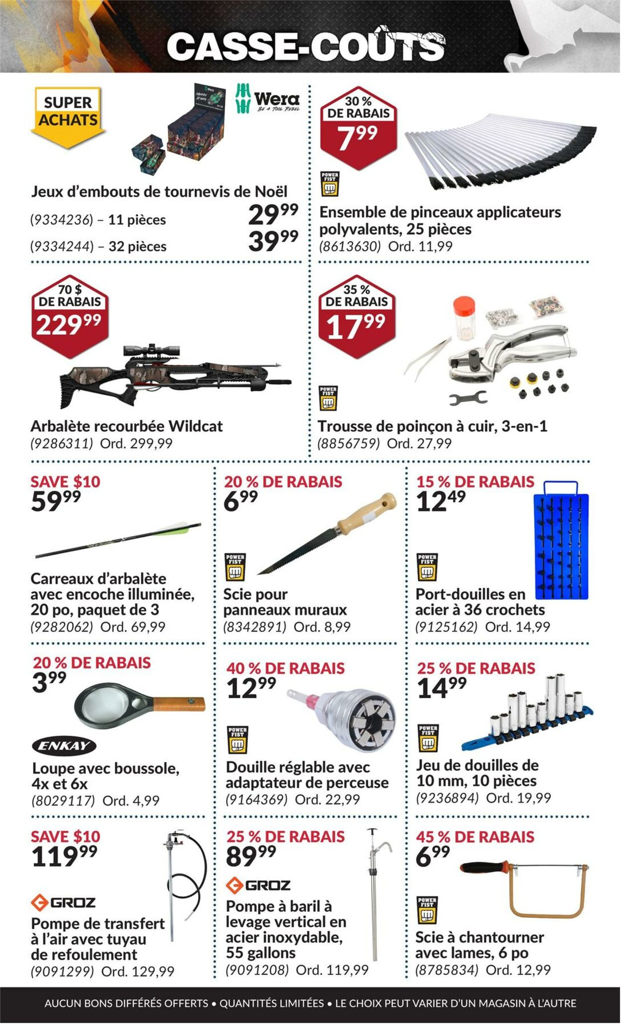 Circulaire Princess Auto 01.12.2024 - 31.12.2024