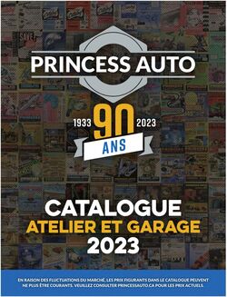 Circulaire Princess Auto 29.04.2022 - 01.05.2023
