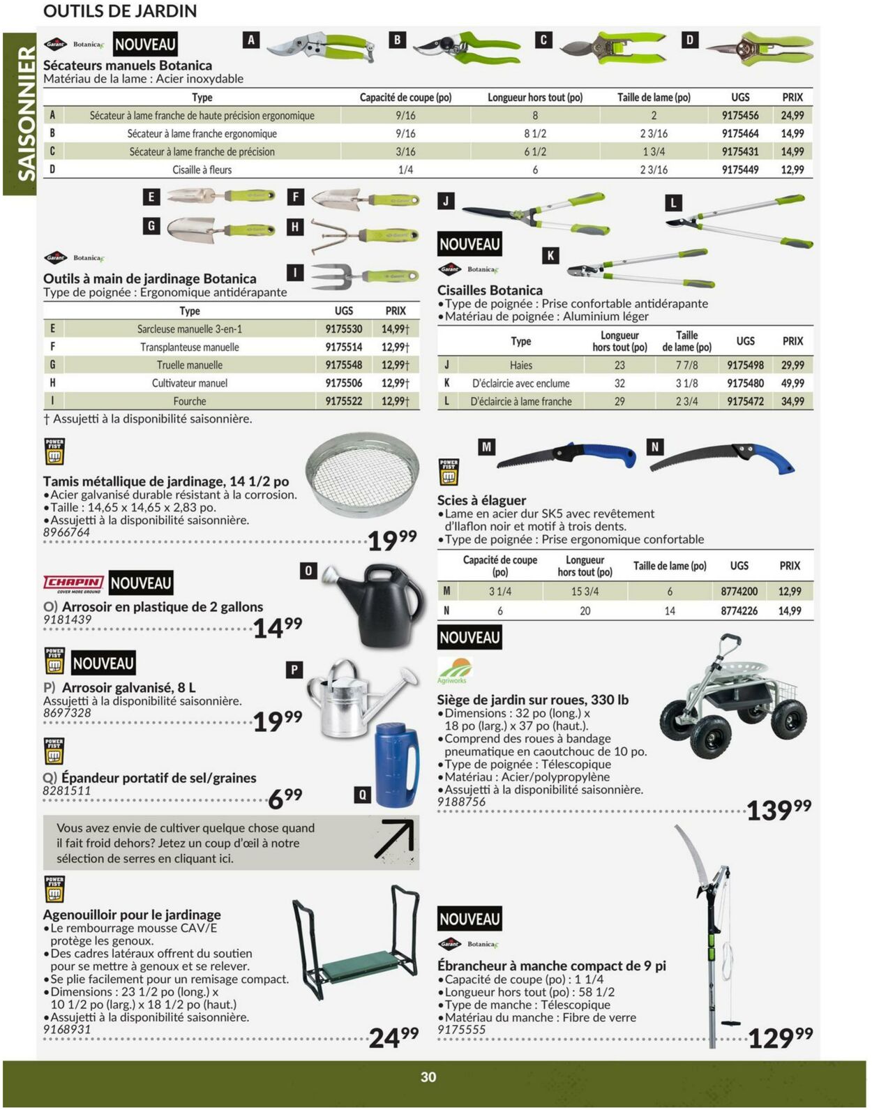 Circulaire Princess Auto 23.04.2024 - 22.04.2025