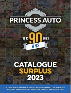 Circulaire Princess Auto 29.04.2022 - 01.05.2023