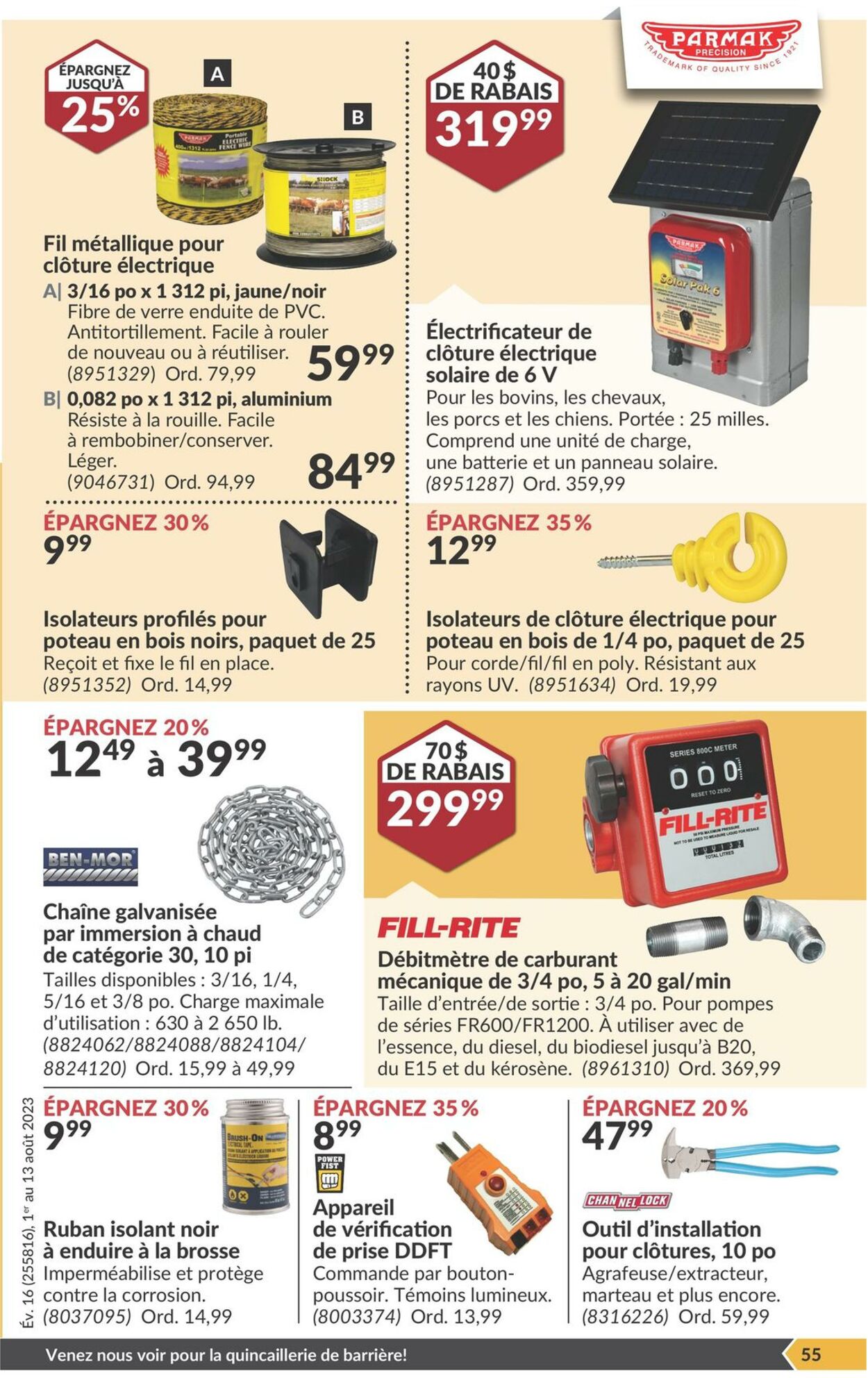 Ruban à mesurer 25 pi x 1 po - Canac